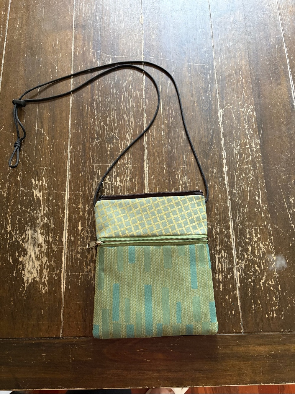 Handmade Adjustable Strap Cross Body Purse